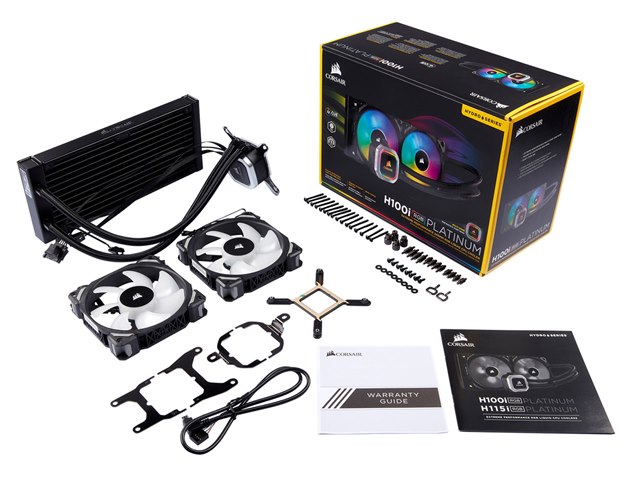 H100i RGB PLATINUM CW-9060039-WWの製品画像 - 価格.com