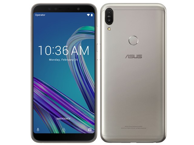 ASUS Zenfone Max Pro M1 ブルースマートフォン/携帯電話