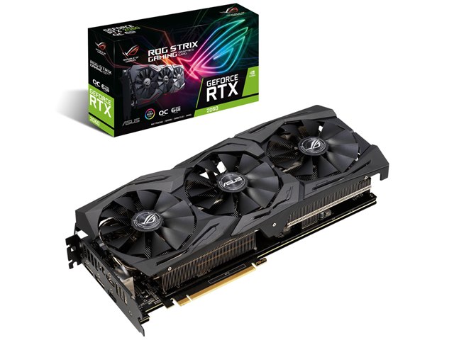 ROG-STRIX-RTX2060-O6G-GAMING [PCIExp 6GB]の製品画像 - 価格.com