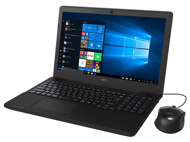 FMV LIFEBOOK AH42/D1 FMVA42D1B [シャイニーブラック]の製品画像