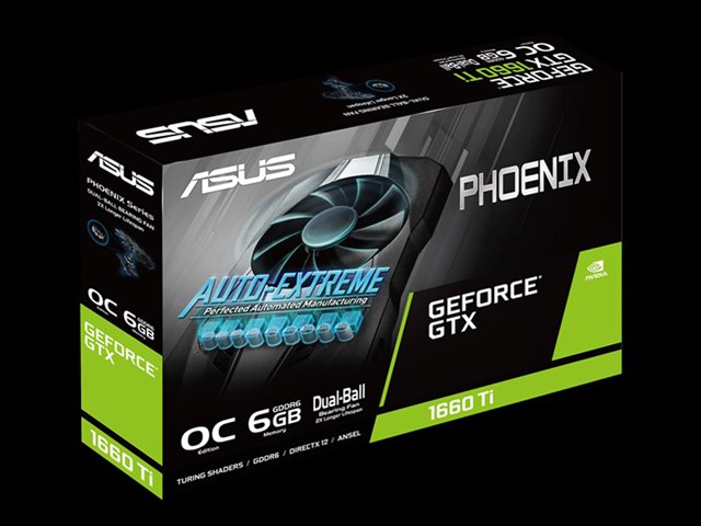 PH-GTX1660TI-O6G [PCIExp 6GB]の製品画像 - 価格.com