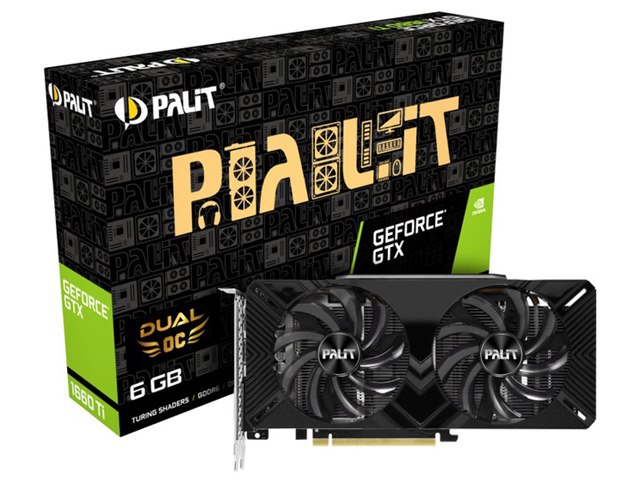 PALIT GeForce GTX 1660 Ti OCドスパラ限定チェック済 NE6166TS18J9-1160A (GeForce GTX1660Ti 6GB Dual OC) [PCIExp 6GB