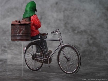 一人之下 THE OUTCAST 1/10 馮宝宝 冬の焼き芋Ver.の製品画像