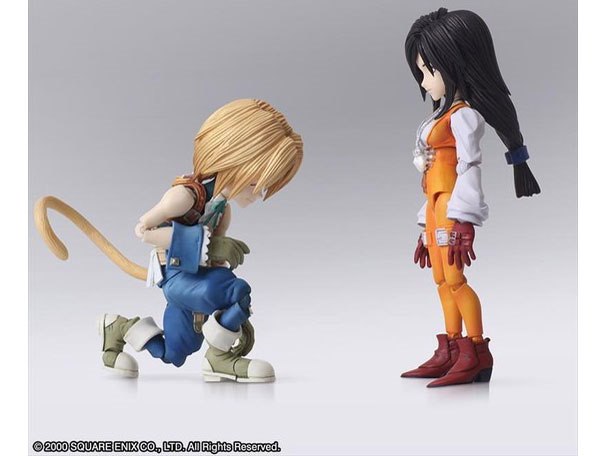 FINAL FANTASY IX BRING ARTS ジタン・トライバル&ガーネット・ティル