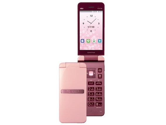 GRATINA KYF39 [桜色]の製品画像 - 価格.com