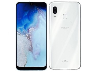 スマホ/家電/カメラサムスン Galaxy A30 SCV43 au白 (SIMフリー)