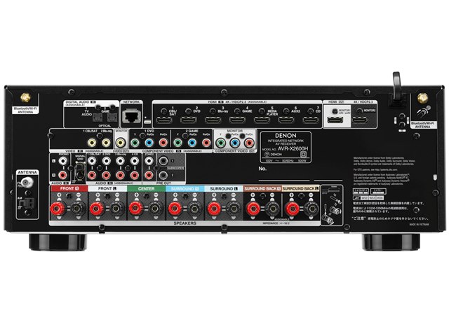 美品　DENON AVアンプ AVR-X2600H AVR-X2600Hの製品画像 - 価格.com