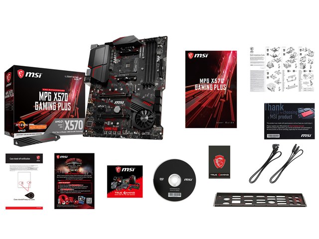 MPG X570 GAMING PLUSの製品画像 - 価格.com