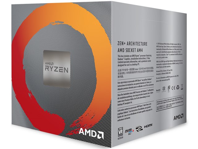 Ryzen 5 3400G BOXの製品画像 - 価格.com