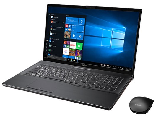 Windowsノート本体 FMV LIFEBOOK NH90/D2 FMV LIFEBOOK NH90/D2 FMVN90D2B [ブライトブラック]の製品画像
