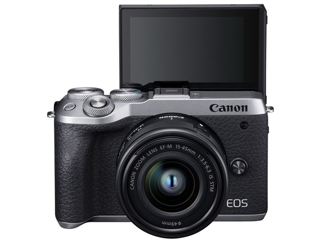 EOS M6 Mark II ダブルズームキット [シルバー]の製品画像 - 価格.com