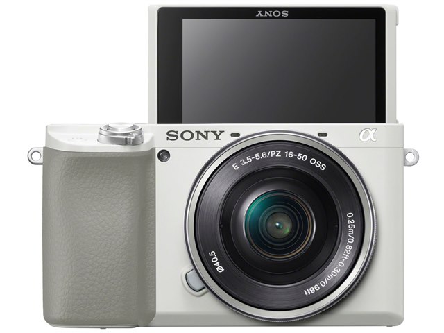 α6100 ILCE-6100L パワーズームレンズキット [ホワイト]の製品画像