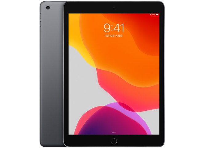 通販人気iPad 10.2インチ 第7世代 128GB MW772J/A スペースグレイ タブレット