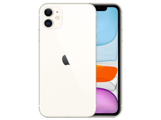 iPhone 11 ホワイト 64 GB auその他SIMフリー - スマートフォン本体