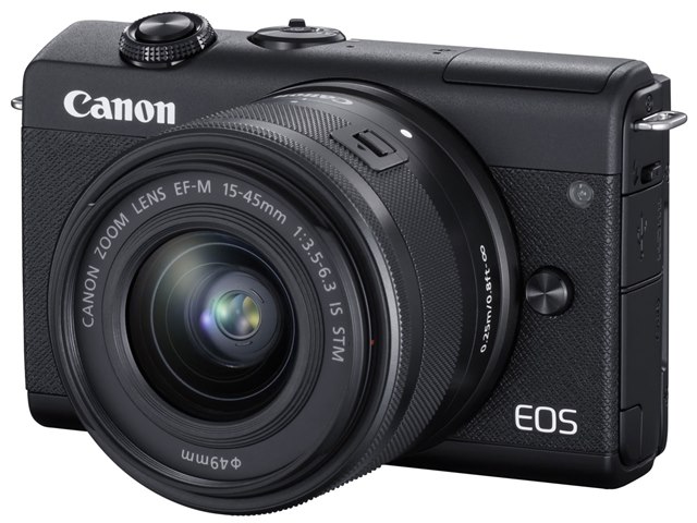 カメラ デジタルカメラ EOS M200 ダブルレンズキット [ブラック]の製品画像 - 価格.com