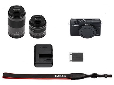 EOS M200 ダブルズームキット [ブラック]の製品画像 - 価格.com