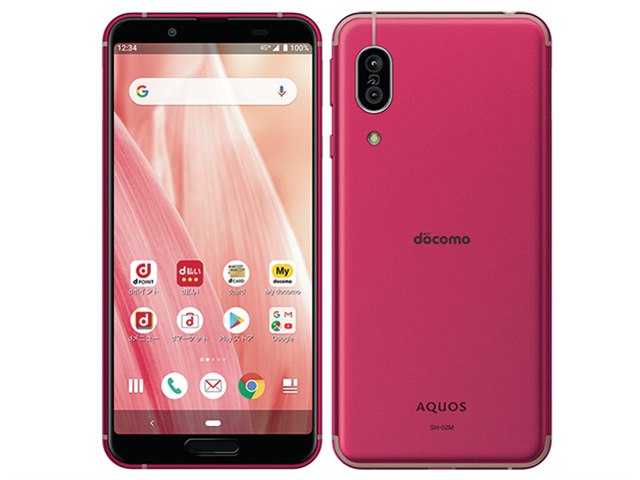 AQUOS sense3 SH-02M docomo [ディープピンク] (MNP)の製品画像 - 価格.com