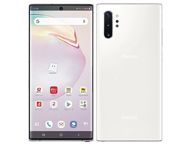 Galaxy Note10+ SC-01M docomo [オーラホワイト] (MNP)の製品画像 