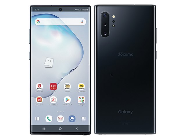 Galaxy Note10+ SC-01M オーラブラック docomo-