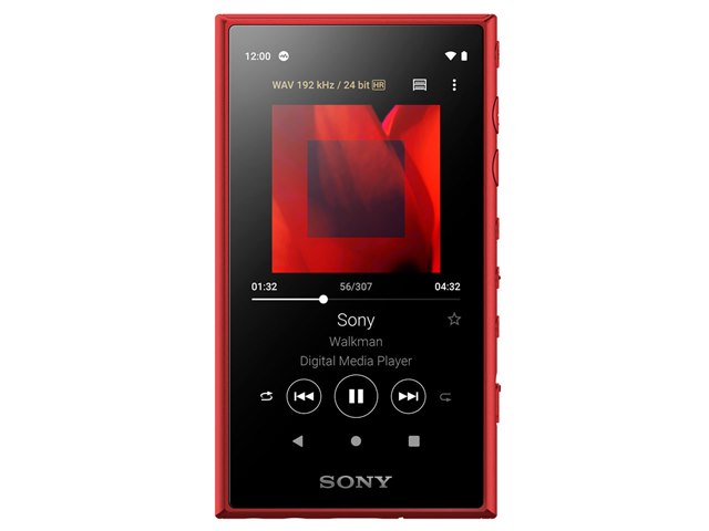 ＜中古美品・動作良好＞SONY NW-A105 レッド 16GB 本体 NW-A105HN (R) [16GB レッド]の製品画像 - 価格.com