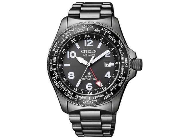 の。 *プロフ必読*様オーダー④ プロマスター LAND-エコ・ドライブ GMT BJ7107-83Eの製品画像 - 価格.com