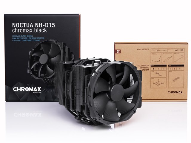 Noctua NH-D15 chromax.black 動作確認済 Noctua NH-D15 chromax.black Review: The Top Gun
