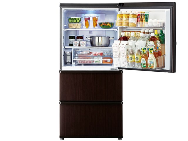 ✨東京・神奈川送料無料✨AQUA 冷蔵庫 AQR-SV24J(T) AQUA AQR-SV24J（T） （ダークウッドブラウン） 冷蔵庫 - 最安値・価格