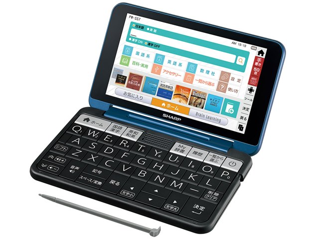 Brain PW-SS7-K ネイビー系　スペイン語辞書付 Brain PW-SS7-K [ネイビー系]の製品画像 - 価格.com