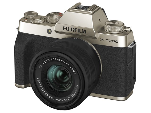 FUJIFILM X-T200 レンズキット [シャンパンゴールド]の製品画像 - 価格.com