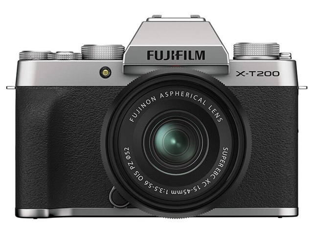 FUJIFILM X-T200 ダブルズームレンズキット [シルバー]の製品画像