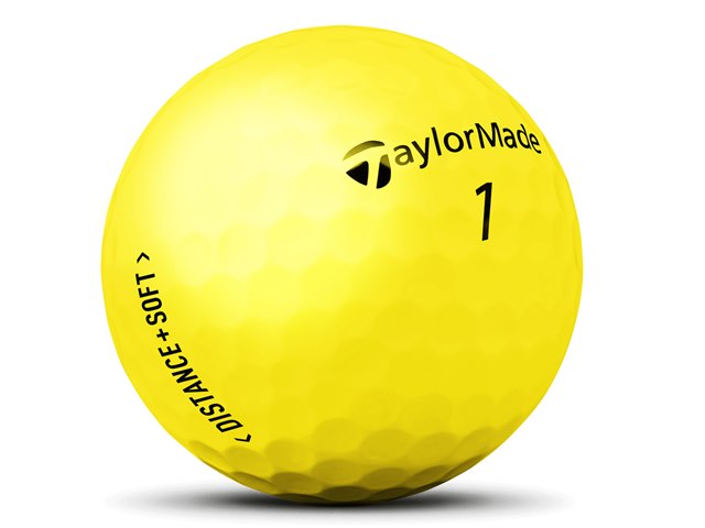 DISTANCE+ SOFT ボール [マットイエロー]の製品画像 - 価格.com