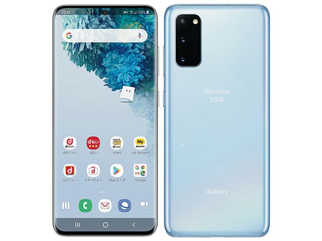 Samsung galaxy S20+ 5G 256GB (Blue)全て確認済で問題ございません