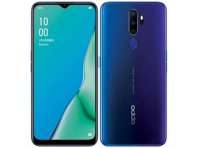OPPO A5 2020 楽天モバイル [ブルー]の製品画像 - 価格.com
