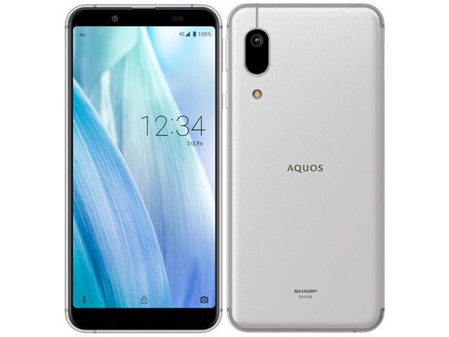 値下げ中】AQUOS sense3 basic シルバー - スマートフォン本体