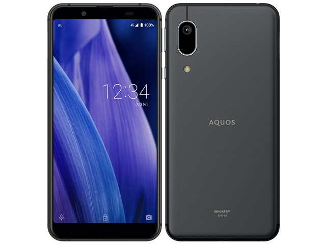 スマートフォン/携帯電話SHARP AQUOS sense3 basic 32GB ブラック SHV48