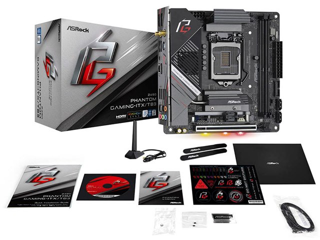 Z490 Phantom Gaming-ITX/TB3の製品画像 - 価格.com