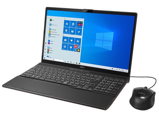 FMV LIFEBOOK AH43/E1 FMVA43E1B [ブライトブラック]の製品画像 - 価格.com