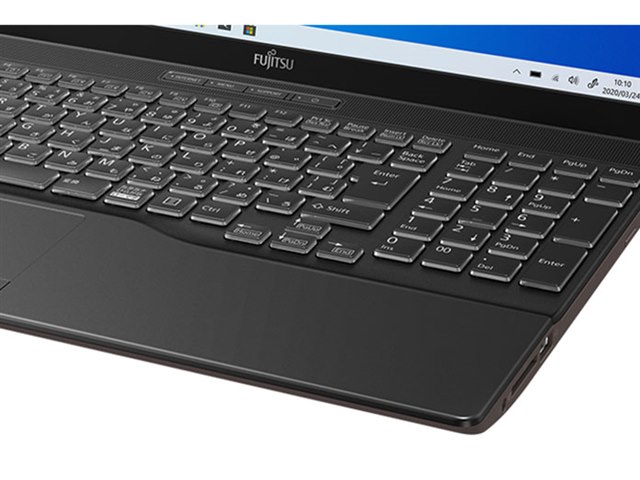 FMV LIFEBOOK AH43/E1 FMVA43E1B [ブライトブラック]の製品画像 - 価格.com