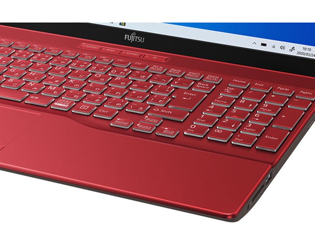 FMV LIFEBOOK AH43/E1 FMVA43E1R [ガーネットレッド]の製品画像 - 価格.com