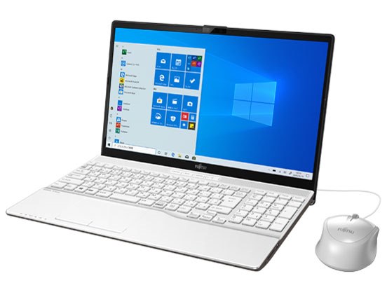 富士通FMV LIFEBOOK AH42/E Windows11 FMV LIFEBOOK AH42/E1 FMVA42E1W1 [プレミアムホワイト]の製品画像