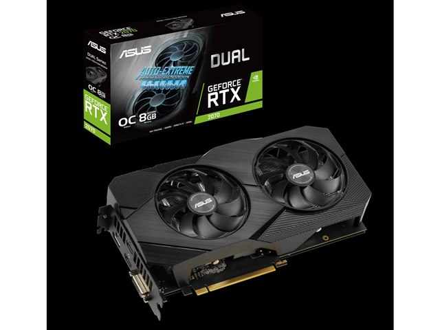 DUAL-RTX2070-O8G-EVO-V2 [PCIExp 8GB]の製品画像 - 価格.com