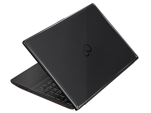 FMV LIFEBOOK AH77/E2 FMVA77E2B [ブライトブラック]の製品画像 - 価格.com