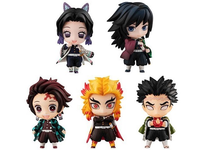 鬼滅の刃 炭治郎と柱たちマスコットセット Aの製品画像 - 価格.com