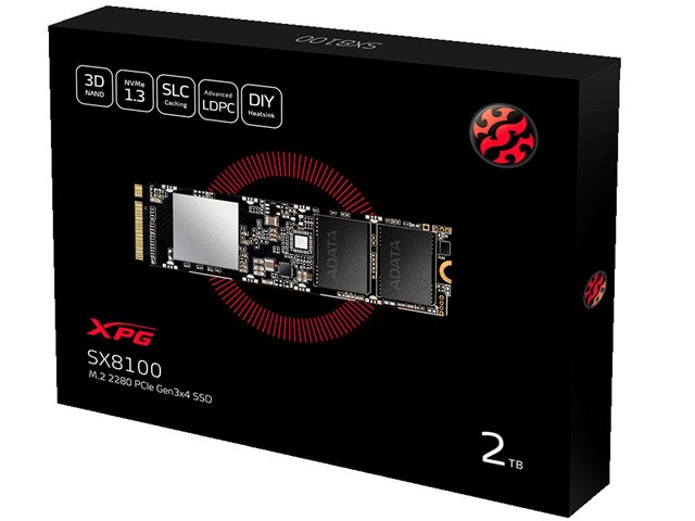 XPG SX8100 ASX8100NP-2TT-Cの製品画像 - 価格.com