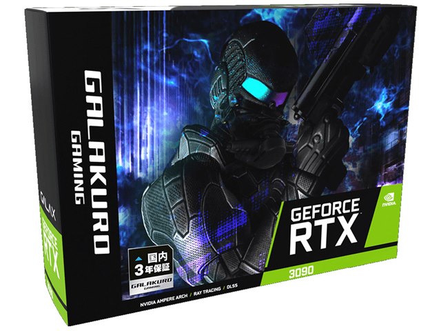 GALAKURO GAMING GG-RTX3090-E24GB/TP [PCIExp 24GB]の製品画像 - 価格.com