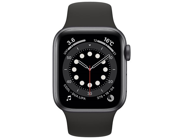 Apple Watch Series 6 GPSモデル 40mm MG133J/A [ブラックスポーツ