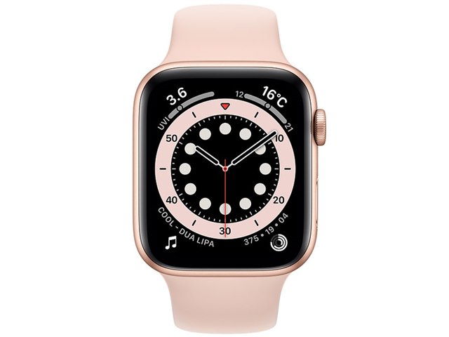 Apple Watch Series 6 Gpsモデル 44mm M00e3j A ピンクサンドスポーツバンド の製品画像 価格 Com