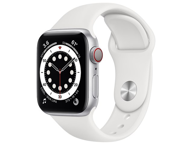 Apple Watch Series 6 GPS+Cellularモデル 40mm M06M3J/A [ホワイト