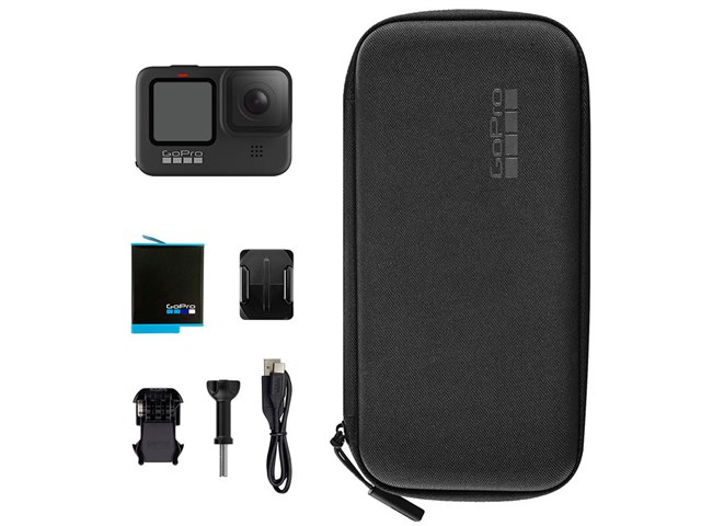 良好品】 GoPro HERO9 CHDHX-901-FW(値下げしました!) BLACK ビデオ