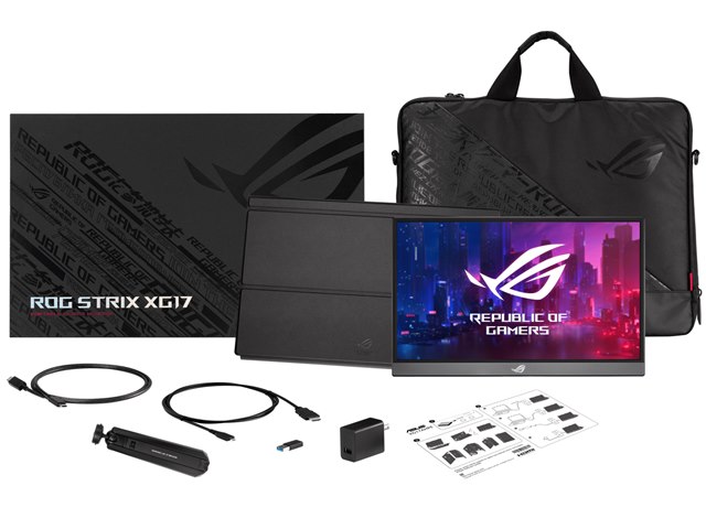 ROG Strix XG17AHP [17.3インチ ダークグレイ]の製品画像 - 価格.com